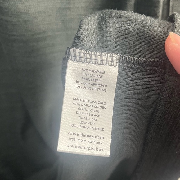 Toad&Co Intermosso Zip Dress Gray size medium long sleeve performance - Picture 3 of 5